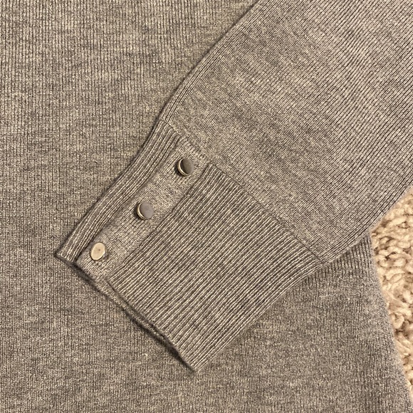 White House Black Market Sweater, Grey, Size: S - Picture 5 of 5
